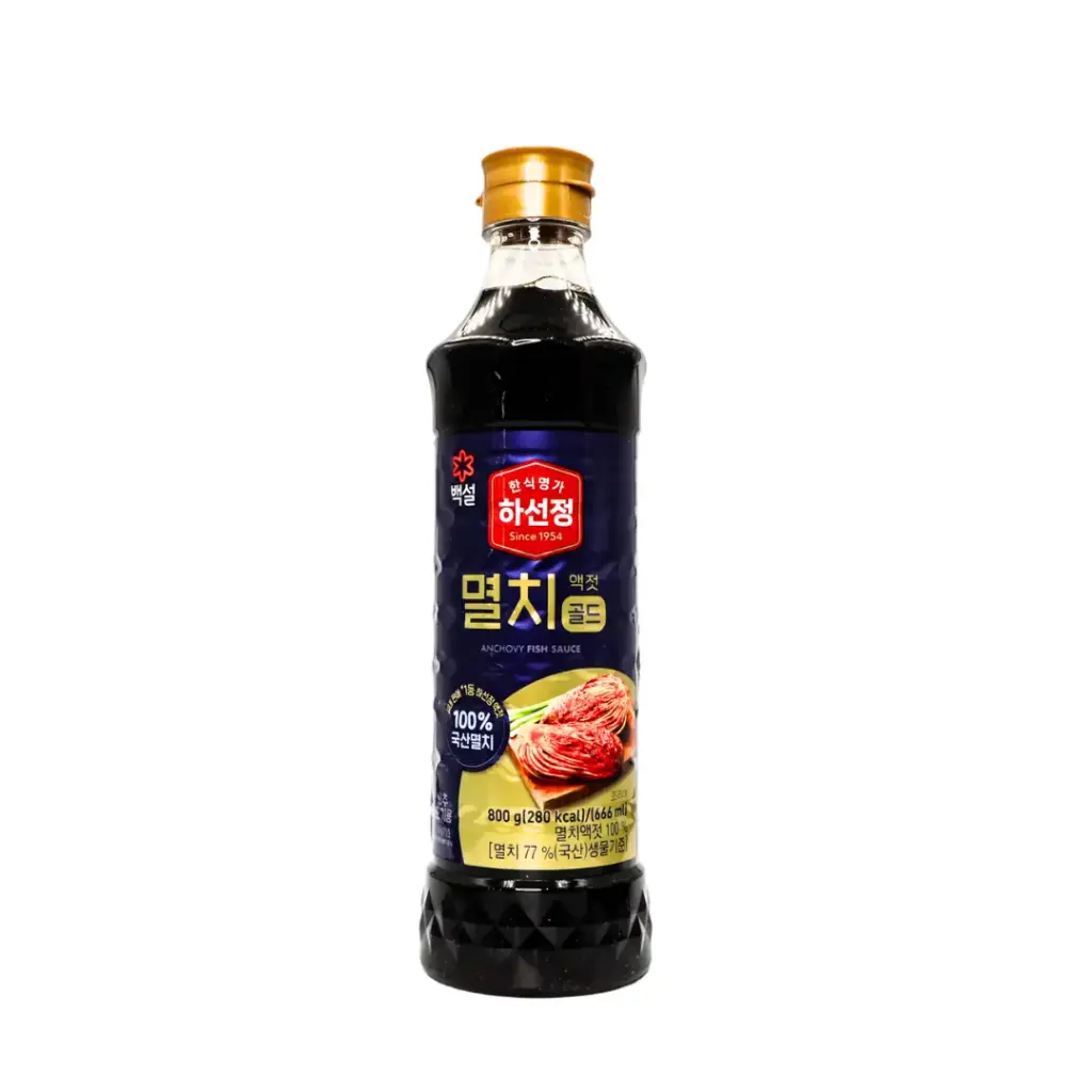 CJ ANCHOVY FISH SAUCE 800G صلصة سمك الأنشوجة من سي جيه 800 غرام                                 