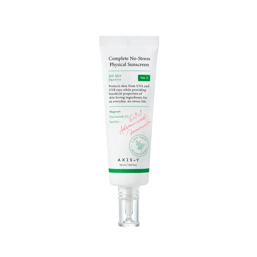 AXIS Y COMPLETE NO STRESS PHYSICAL V3 SUNSCREEN 50ML واقي الشمس أكسيس واي كومبليت نو ستريس فيزيكال في 3 50 مل                                                             