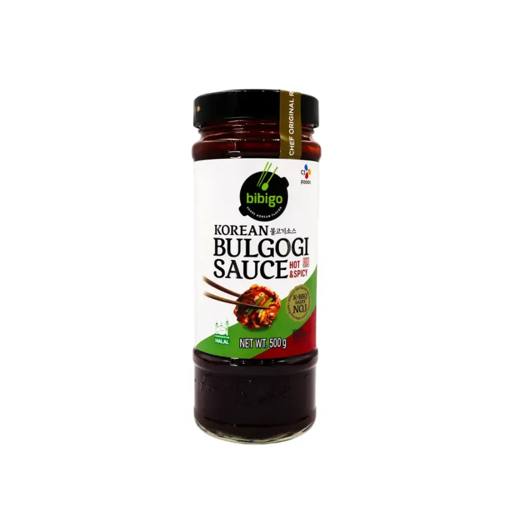 BBQ BULGOKI MARINADE HOT AND SPICY 500G تتبيلة بولجوكي باربيكيو حارة ومتبلة 500 غرام                                          