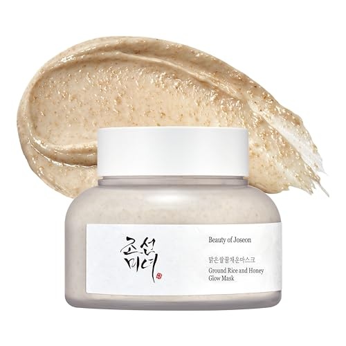 BEAUTY OF JOSEON GROUND RICE AND HONEY GLOW MASK 150ML  جمال جوسون - قناع توهج الأرز المطحون والعسل - 150 مل