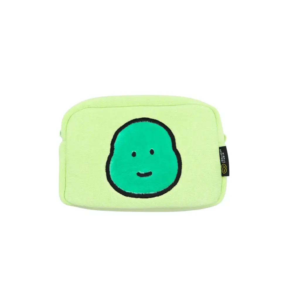 JOGUMAN BEAUTY POUCH LIME حقيبة جوغومان بيوتي لايم                                                   