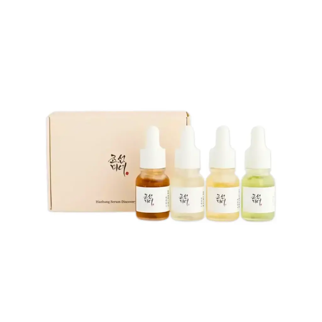 BEAUTY OF JOSEON (SET) HANBANG SERUM DISCOVERY KITمجموعة بيوتي أوف جوسون (مجموعة) مجموعة هانبانج سيروم ديسكوفري