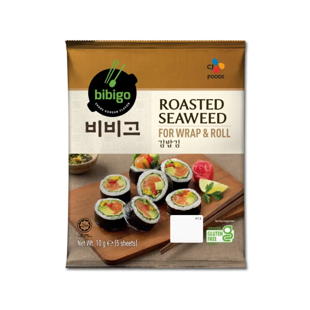 ROASTED SEAWEEDS WRAP & ROLL 10G لفائف الأعشاب البحرية المحمصة 10 جرام
