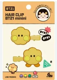 BT21 MININI HAIR CLIP                                               مشبك شعر BT21 ميني
