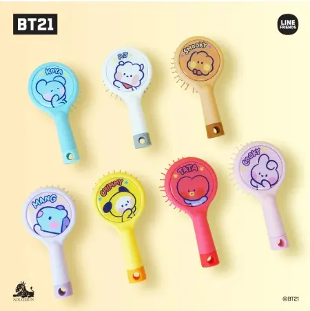 BT21 MININI- HAIR BRUSH                                              فرشاة الشعر BT21 MININI