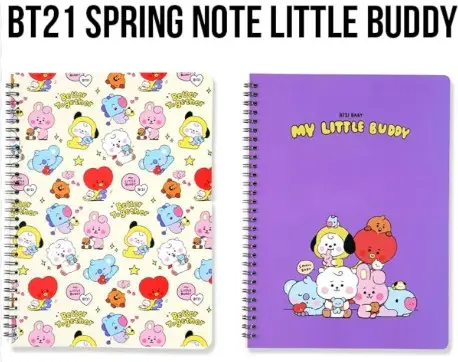 BT21 MY LITTLE BUDDY SPRING NOTE BT21 صديقي الصغير ملاحظة الربيع
