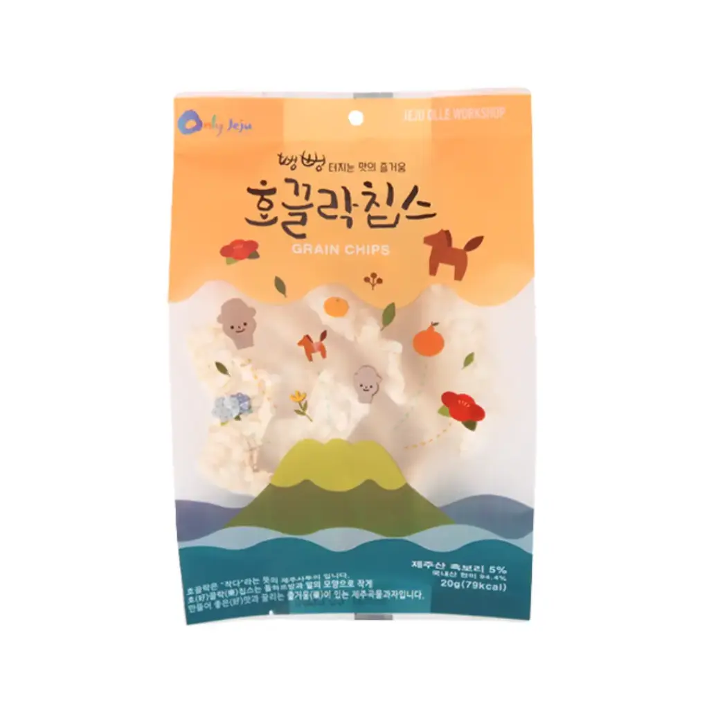 JEJU HOKKLAK CHIPS 20G رقائق جيجو هوكلاك 20 جرام
