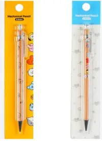 BT21 WOOD SHARP PEN قلم خشبي حاد BT21