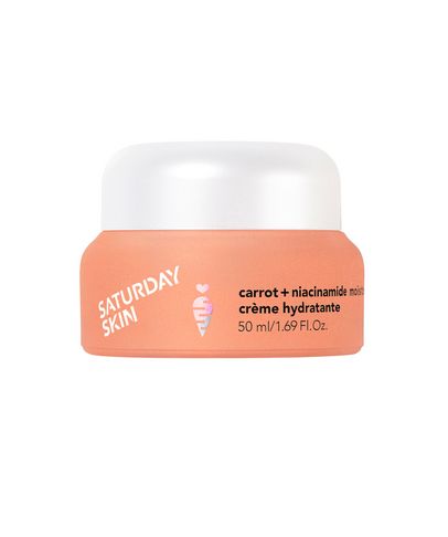 SATURDAY SKIN CARROT + NIACINAMIDE MOISTURING CREAM 50ML  كريم مرطب للبشرة بالجزر والنياسيناميد من ساترداي سكين، ٥٠ مل