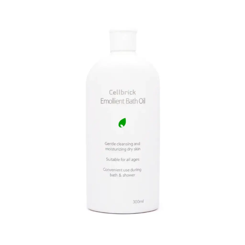 CELLBRICK EMOLLIENT BATH OIL 300ML زيت الاستحمام المرطب من سيل بريك 300 مل