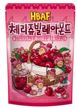 CHERRIES JUBILEE ALMOND 190G                             كرز اليوبيل باللوز 190 جرام