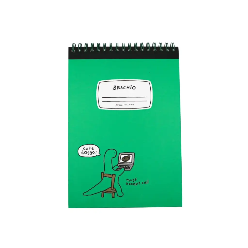 JOGUMAN COMPOSITION NOTE GREEN نوتة موسيقية من جوغومان باللون الأخضر                                 