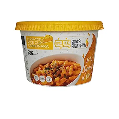 COOK - TOK RICE CUP CARBONARA 145G  كوك - كوب أرز كاربونارا 145 جرام