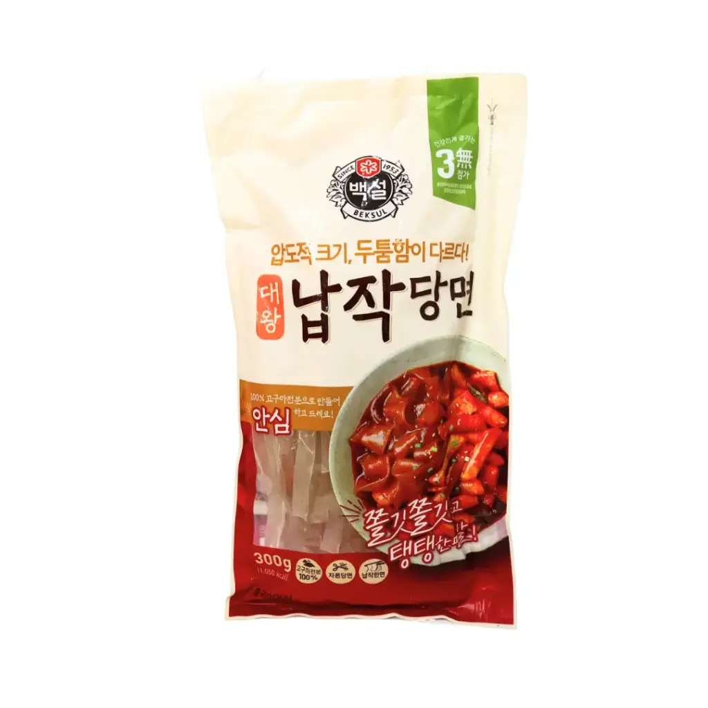 FLAT STARCH NOODLES 300G                                         نودلز النشا المسطحة 300 جرام