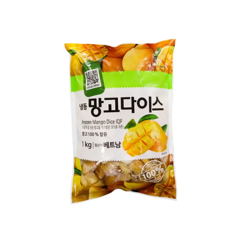 FROZEN MANGO DICE 1KG                                       مكعبات مانجو مجمدة 1 كجم