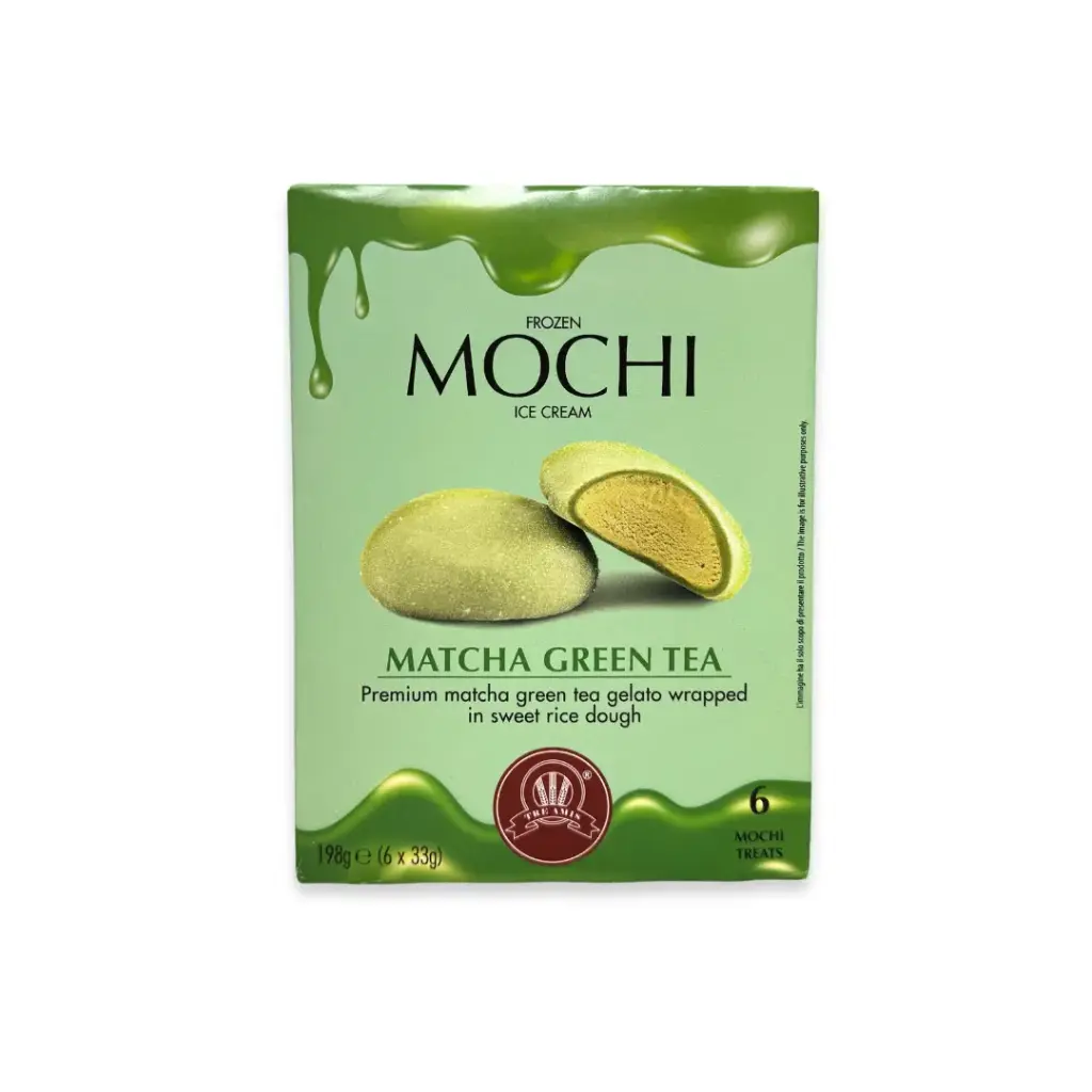 FROZEN PREMIUM MOCHI MATCHA -198G   موتشي ماتشا فاخر مجمد - 198 جرام