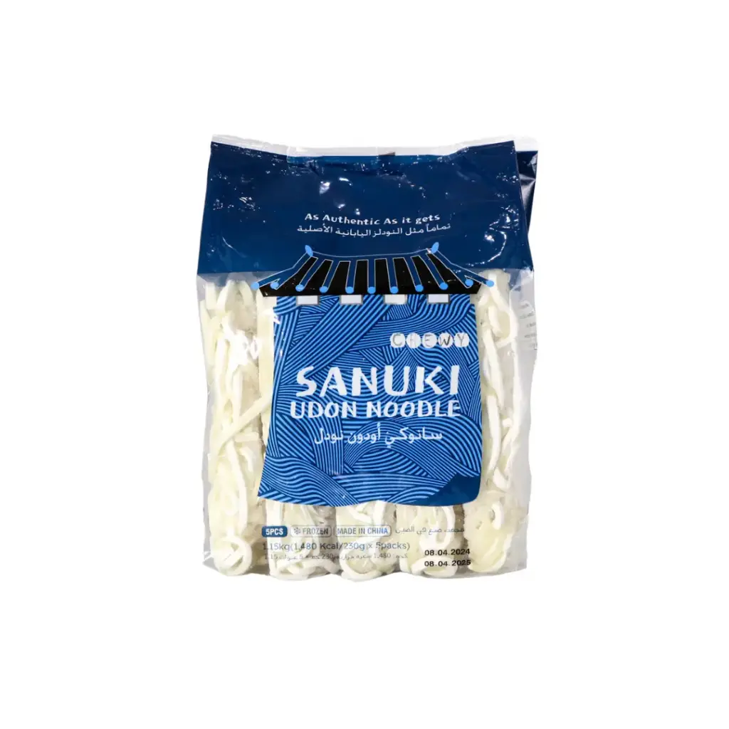 FROZEN UDON NOODLES 1150G                              نودلز أودون مجمدة 1150 جرام