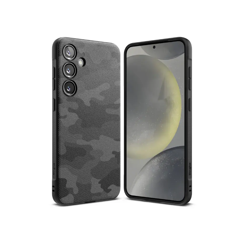GALAXY S24 PLUS - ONYX DESIGN (CAMO BLACK)  جالكسي S24 بلس - تصميم أونيكس (أسود مموه)