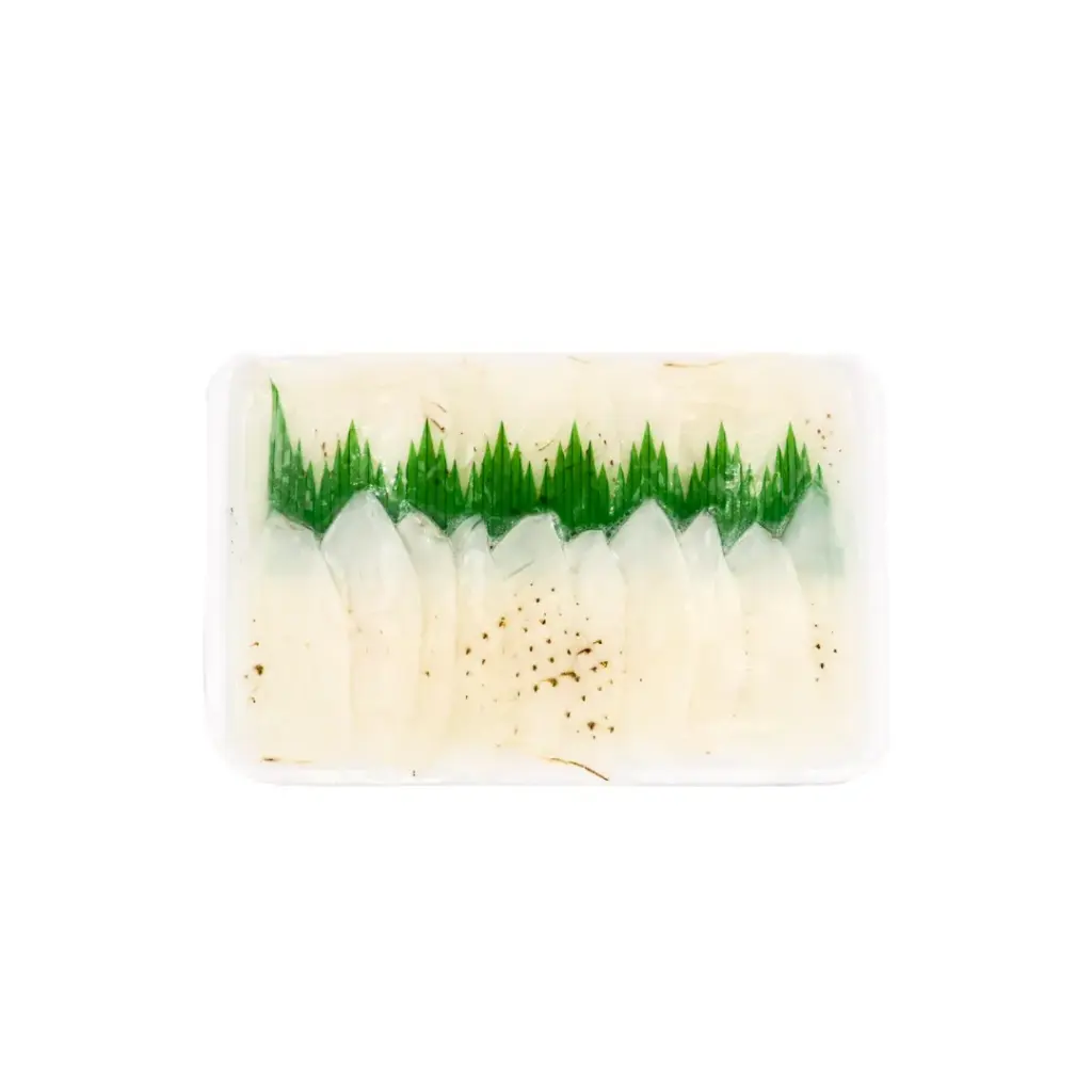 GRILLED  SQUID BODY FOR SUSHI -120G                      جسم الحبار المشوي للسوشي - 120 جرام