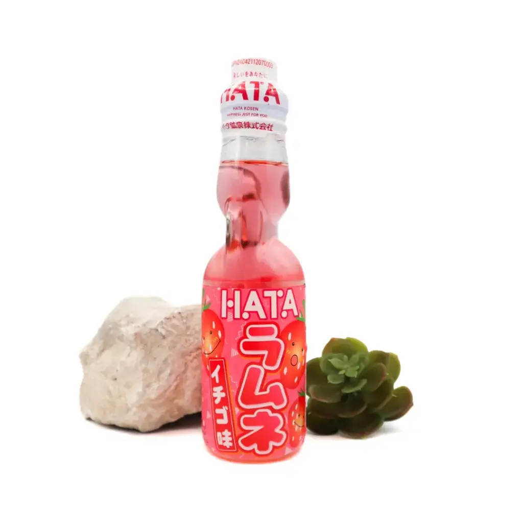 HATA RAMUNE STRAWBERRY 200ML                           هاتا راموني فراولة 200 مل       