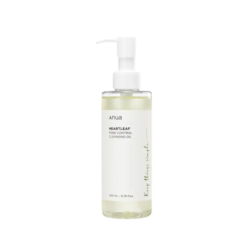 ANUA HEARTLEAF PORE CONTROL CLEANSING OIL 200ML زيت تنظيف المسام من أنوا هارت ليف 200 مل