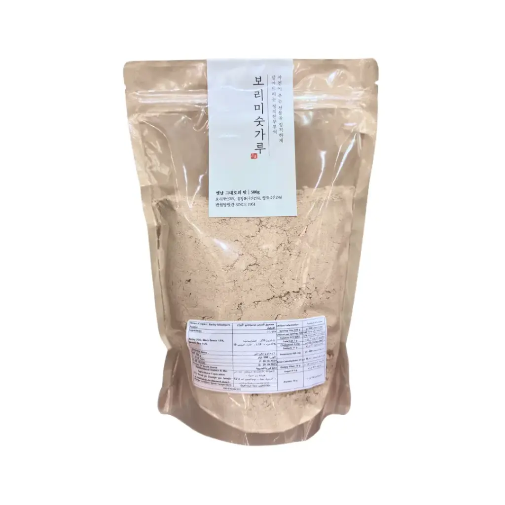 HONEST COUPLE BARLEY MISUTGARU POWDER 500G   مسحوق الشعير ميسوتغارو من هونست كوبل، 500 غرام