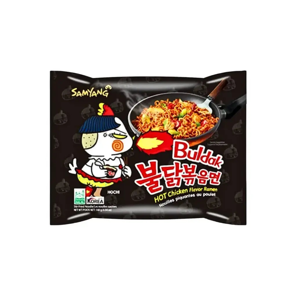 Hot Chicken Original Ramen 140G              
دجاج حار أصلي 140 جرام