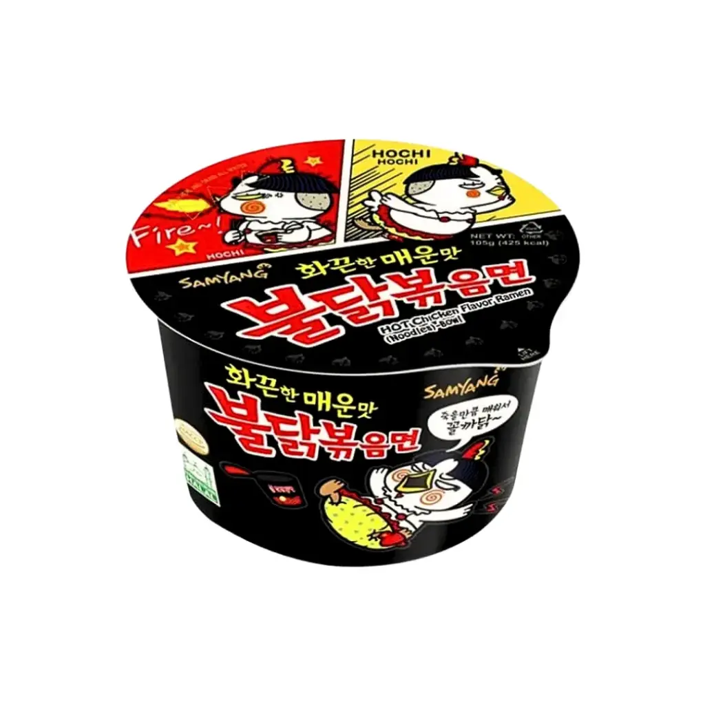 HOT CHICKEN ORIGINAL BIG BOWL 105G دجاج حار أصلي وعاء كبير 105 جرام