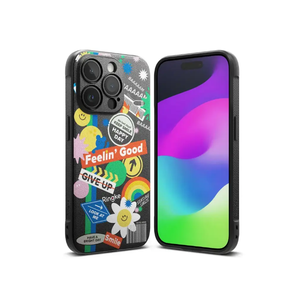 IPHONE 15 PRO MAX ONYX DESIGN (STICKER) ملصق بتصميم أونيكس لهاتف آيفون 15 برو ماكس                                                                         