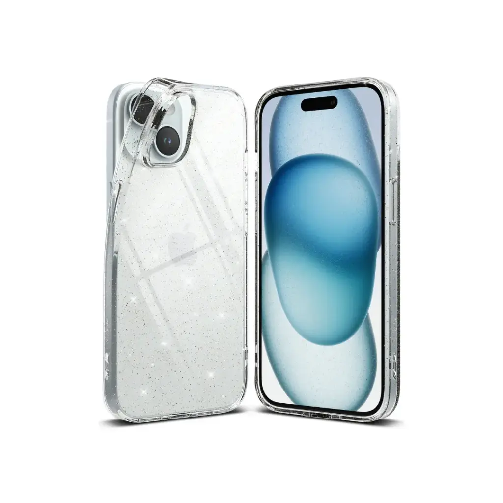 IPHONE 15- AIR (GLITTER CLEAR)               
   آيفون 15- إير (شفاف لامع)