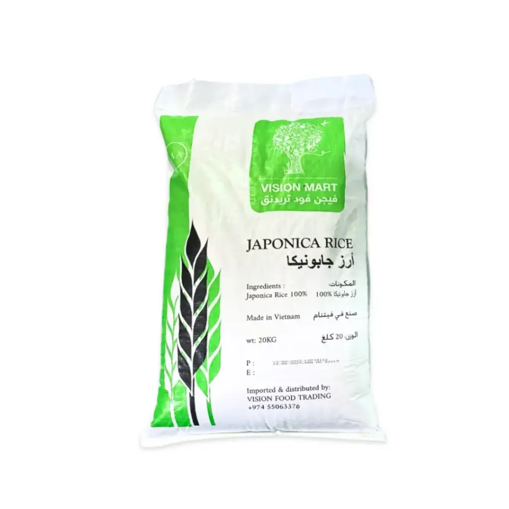 JAPONICA RICE 20KG  أرز ياباني 20 كجم