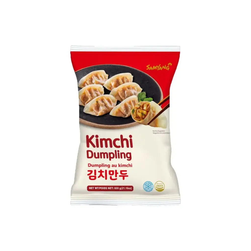 KIMCHI DUMPLING 600G (SAMYANG) زلابية كيمتشي 600 جرام (ساميانج)