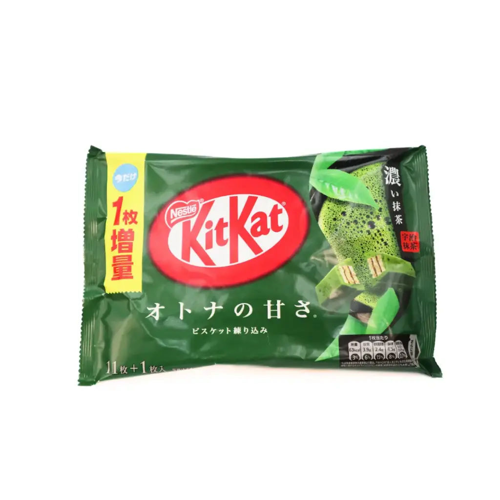 KITKAT OTONANOAMASA MACCHA 135.8G  كيت كات أوتونانواماسا ماشا 135.8 جم