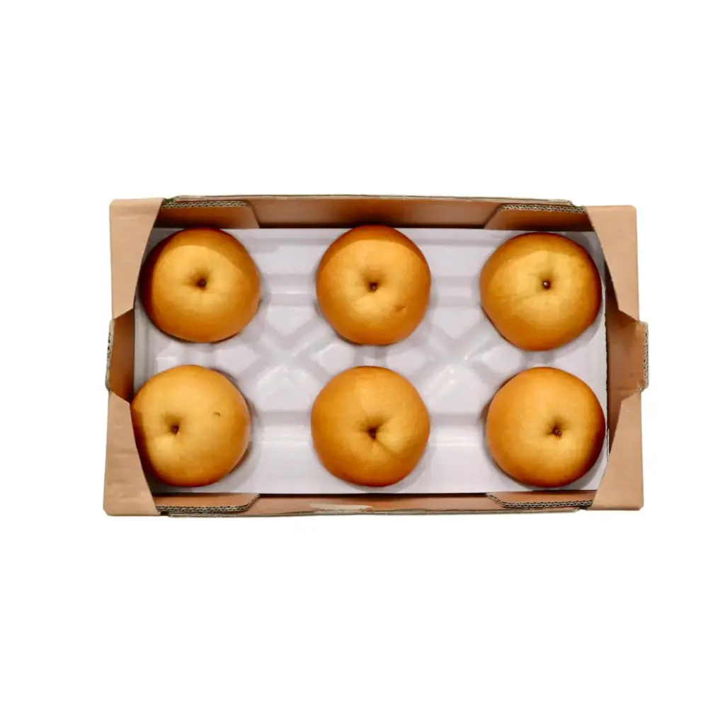 KOREAN PEAR BOX 5KG (6PCS) علبة كمثرى كورية ٥ كجم (٦ قطع)