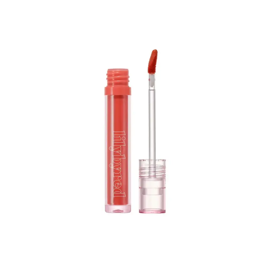 LILYBYRED GLASSY LAYER FIXING TINT #01CHEEKY PEACH صبغة تثبيت زجاجية من ليلي باي ريد رقم 01 بلون الخوخ الجريء