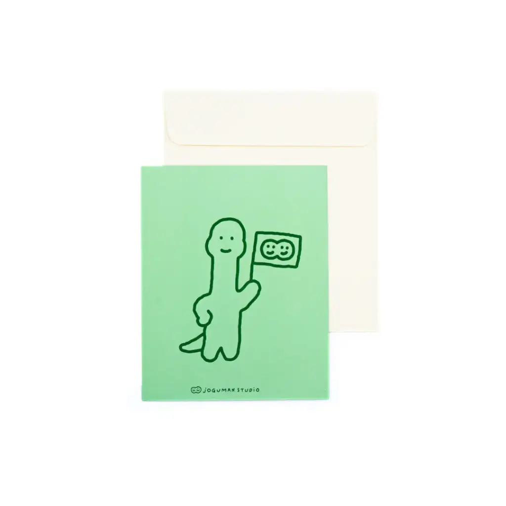 JOGUMAN POSTCARD SET FLAG مجموعة بطاقات بريدية من جوغومان مع العلم                                          