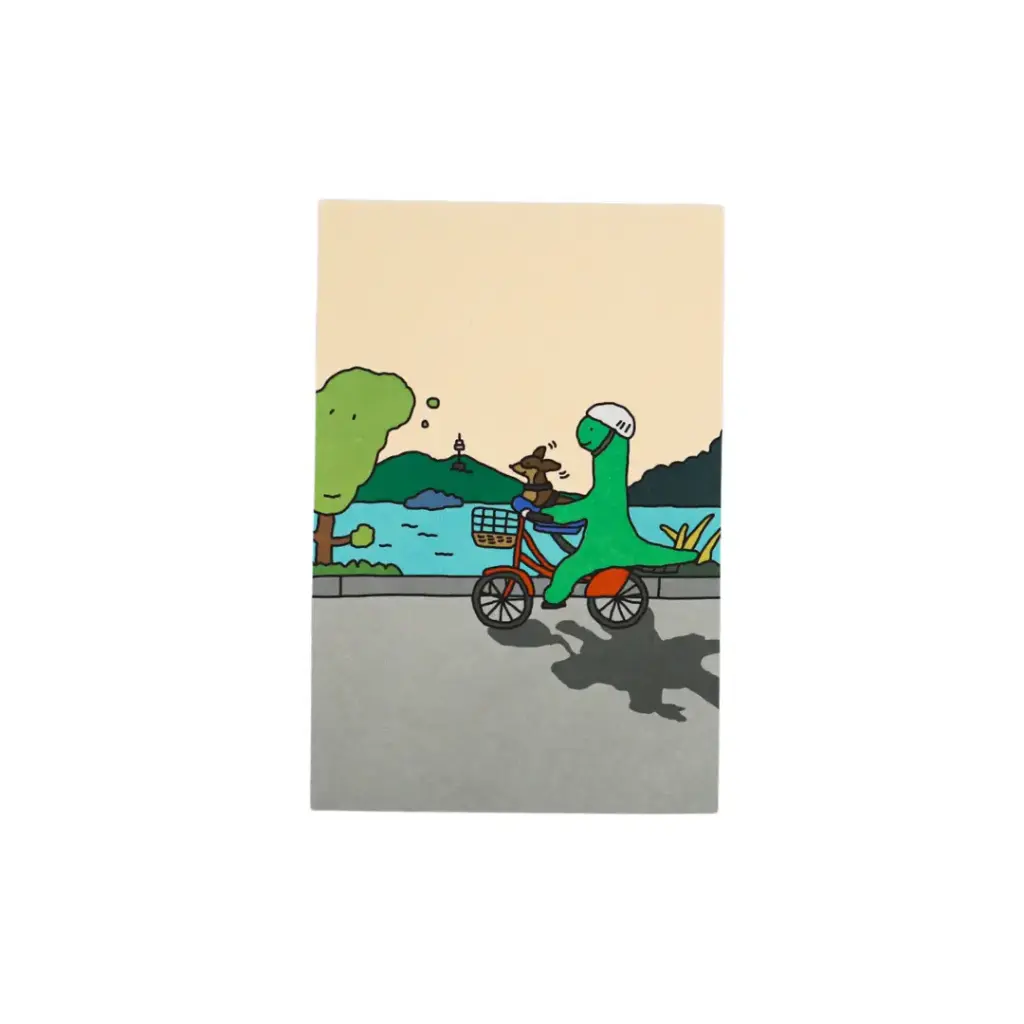 JOGUMAN POSTCARD BICYCLE دراجة جوغومان البريدية                  