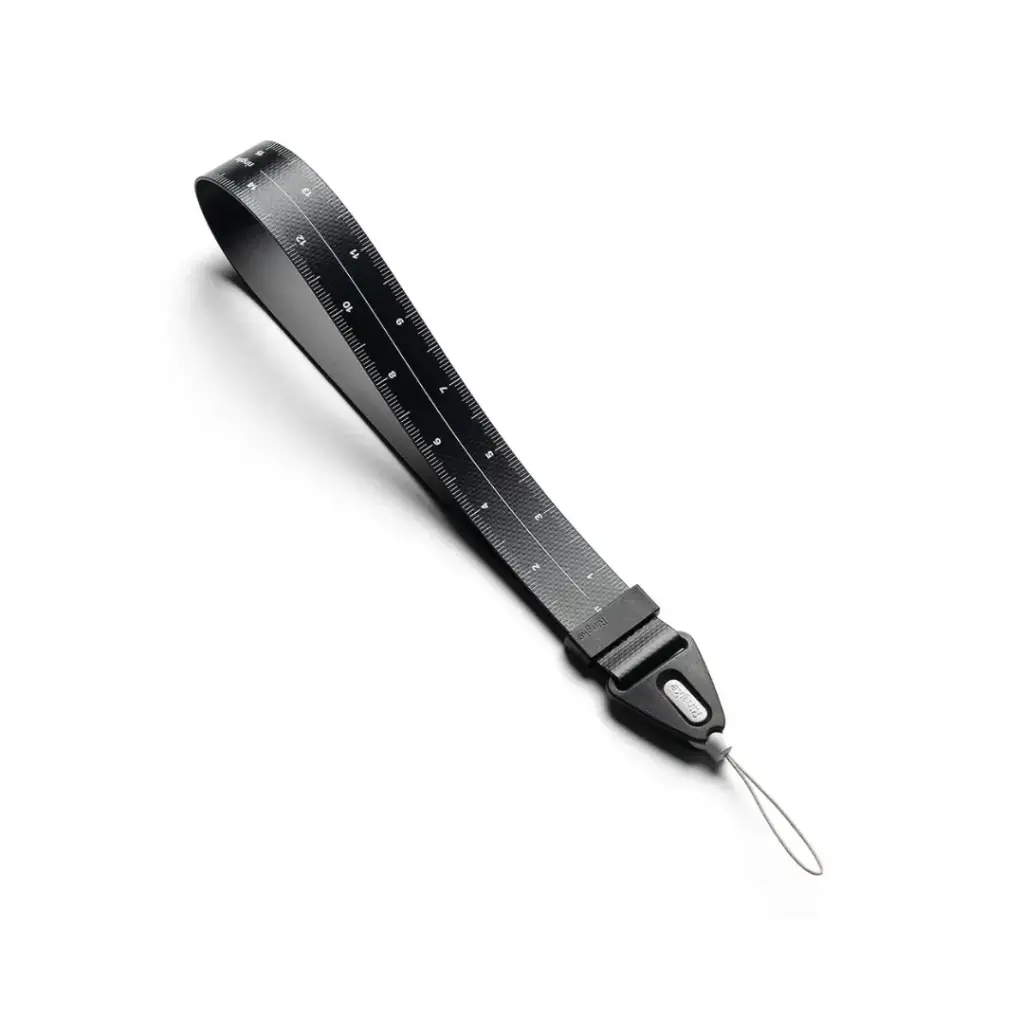 RINGKE DESIGN HAND STRAP- RULER BLACK    حزام يد بتصميم رينجكي - مسطرة سوداء