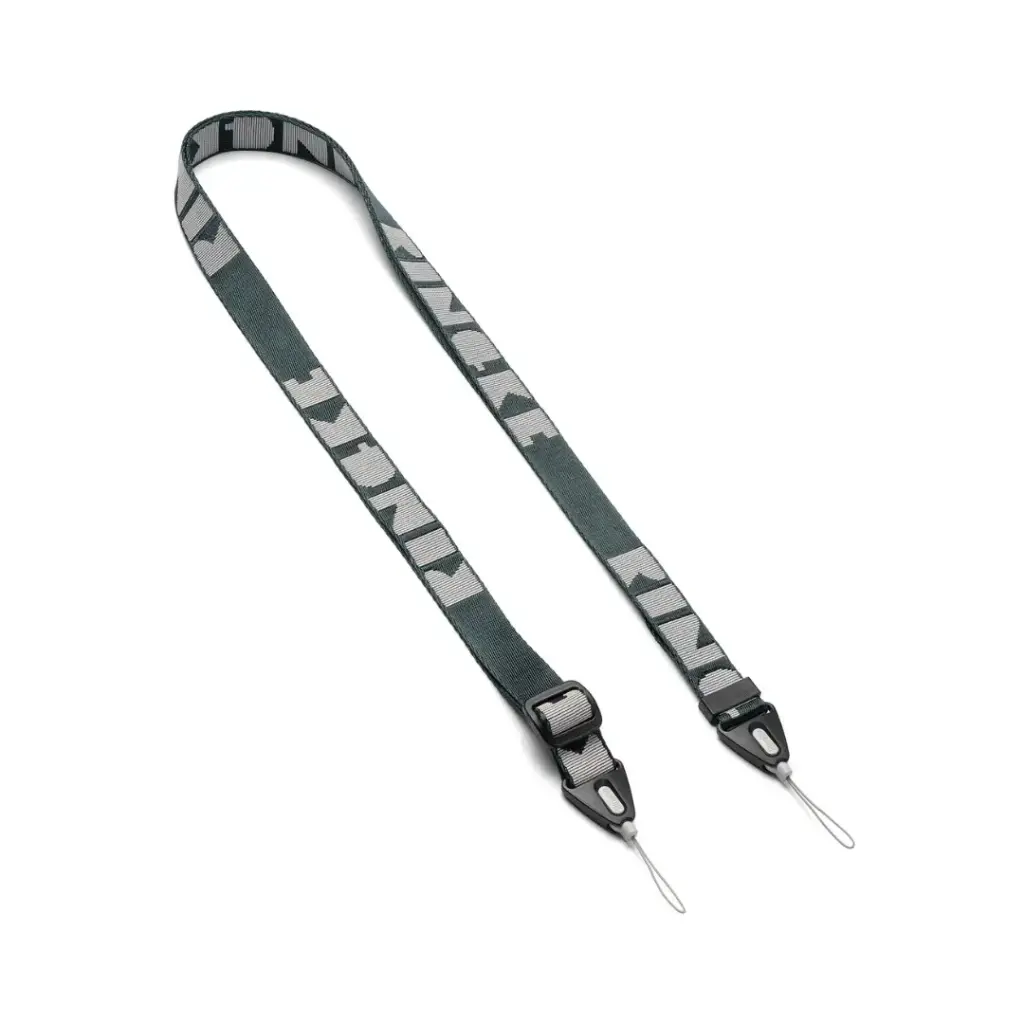 RINGKE SHOULDER STRAP LETTERING PEACOCK GREEN حقيبة كتف رينجكي مزينة بحروف باللون الأخضر الطاووسي                     