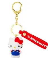 SANRIO HELLO KITTY CHARACTER 3D FIGURE KEYRING سلسلة مفاتيح ثلاثية الأبعاد لشخصية سانريو هالو كيتي