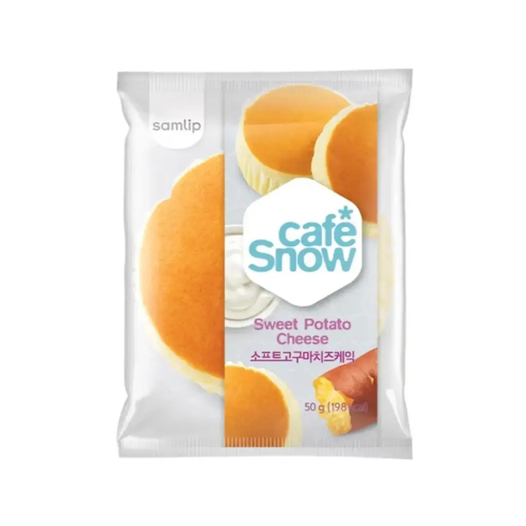 SAMLIP SOFT CHEESE CAKE - SWEET POTATO 50G  كعكة الجبن الطرية - بطاطا حلوة 50 غرام