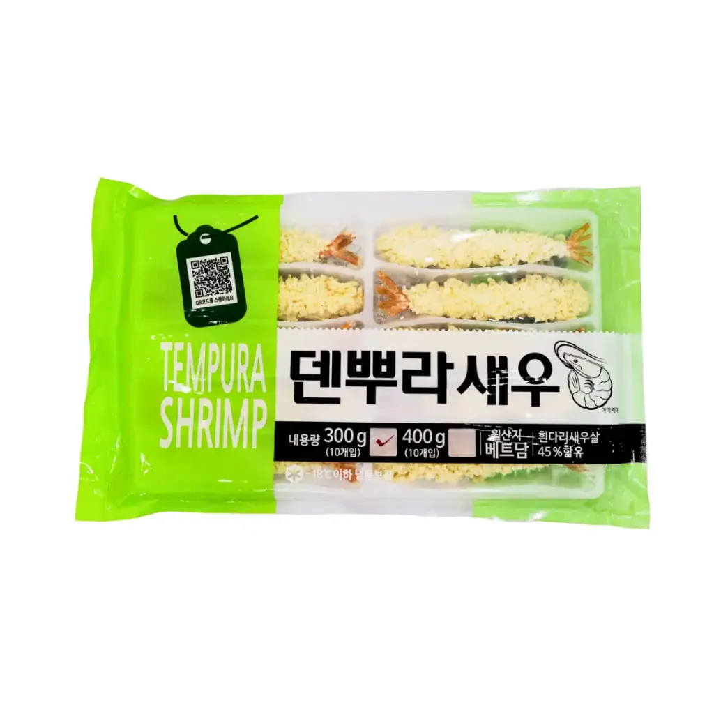 TEMPURA SHRIMP -300G                                    روبيان تمبورا -300 جرام