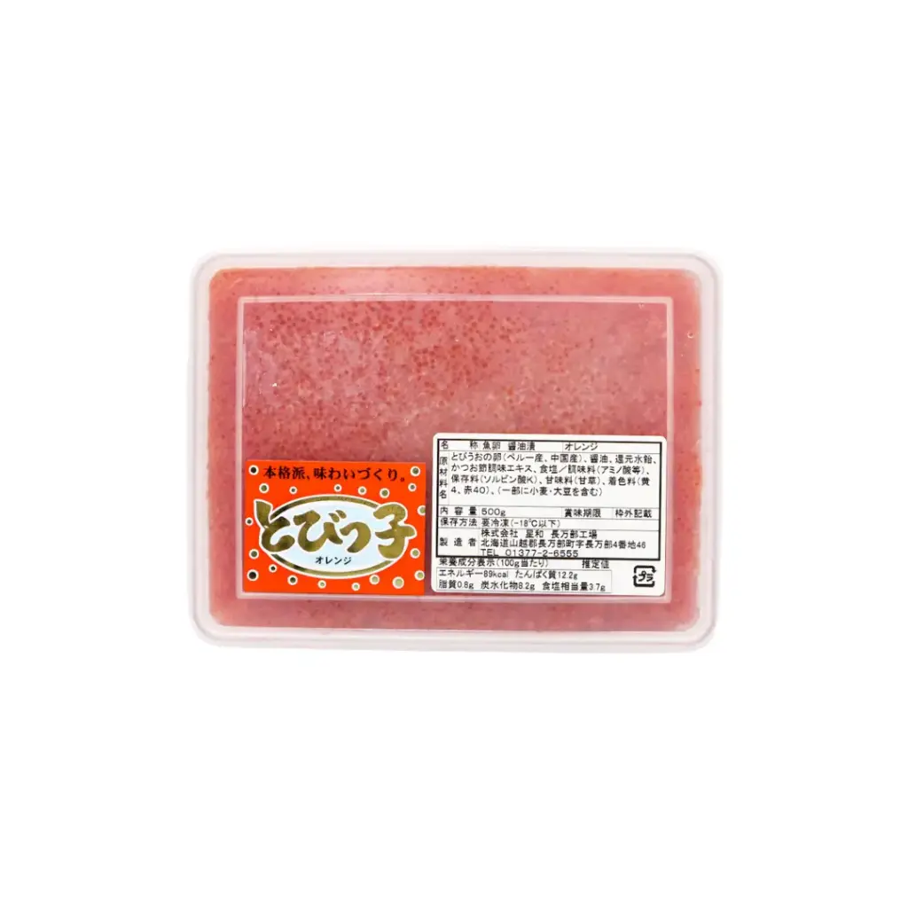TOBIKKO ORANGE 500G (JAPANESE) توبيكو برتقال 500 جرام (ياباني)