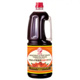 BULLDOG TONKATSU SAUCE SHOKUDO 1.8L بعقب الصف تونكاتسو صلصة الطين 1.8 لتر           