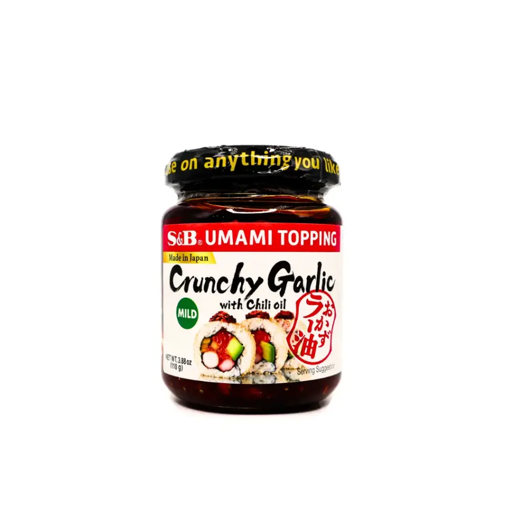 UMAMI TOPPING GARLIC OIL 110G  زيت الثوم للتزيين أومامي 110 جرام