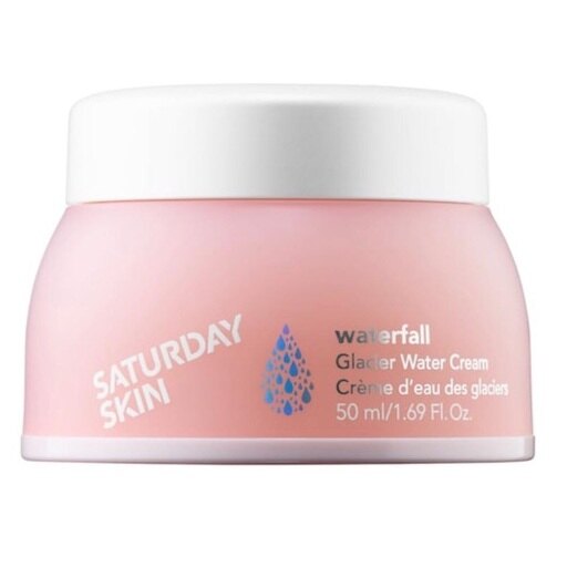 SATURDAY SKIN WATERFALL GLACIER WATER CREAM 50ML كريم مياه جلاسير ووترفول من ساترداي سكين ٥٠ مل                                            