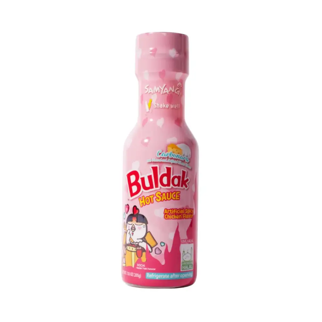HOT CHICKEN FLAVOR SAUCE (CARBONARA) 200G صلصة بنكهة الدجاج الحار (كاربونارا) 200 غرام