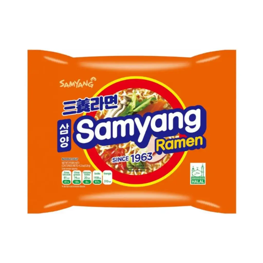  SAMYANG RAMEN ORIGINAL 120G  ساميانغ رامين الأصلي 120 غرام