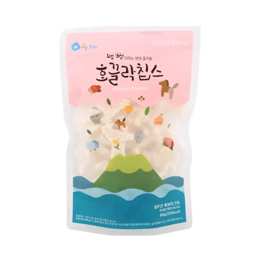 JEJU HOKKLAK CHIPS 60G رقائق جيجو هوكلاك 60 جرام