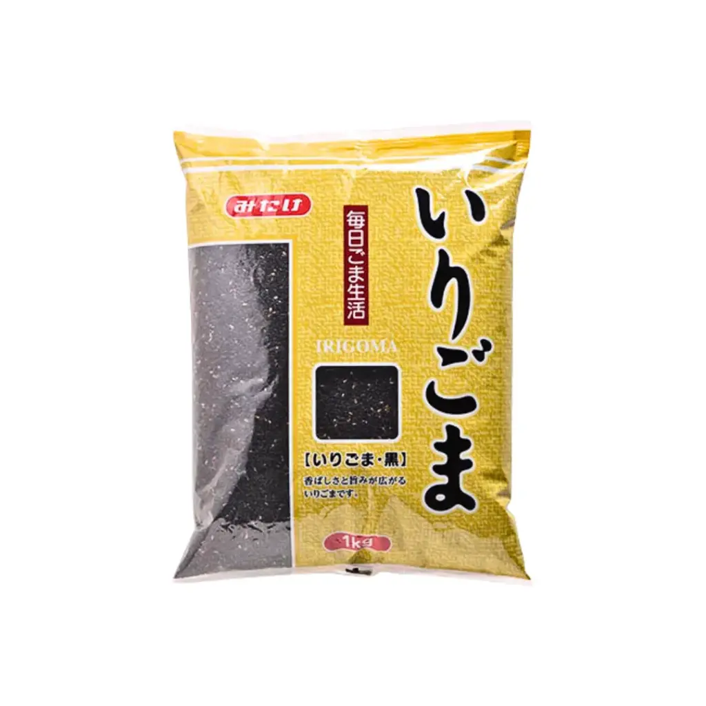 IRIGOMA (ROASTED SESAME BLACK) 1000G إيريجوما (سمسم أسود محمص) 1000 غرام